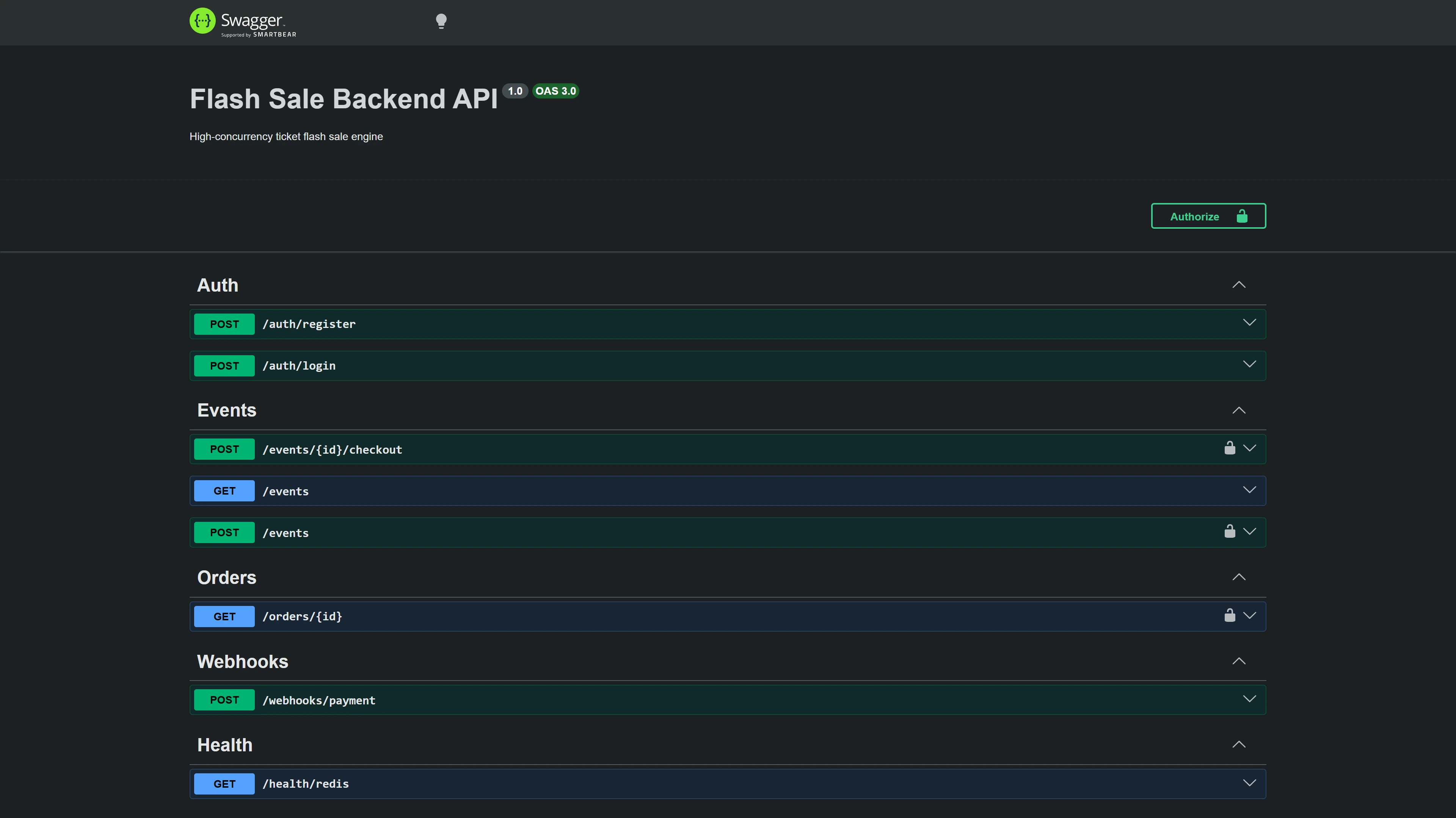 Flash Sale Backend